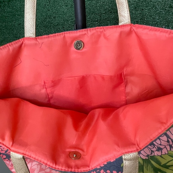 Pink Floral Tote Bag - Picture 8 of 11